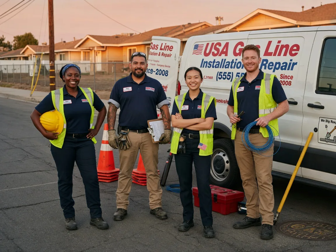Gas Line Installation company in Champlain, VA